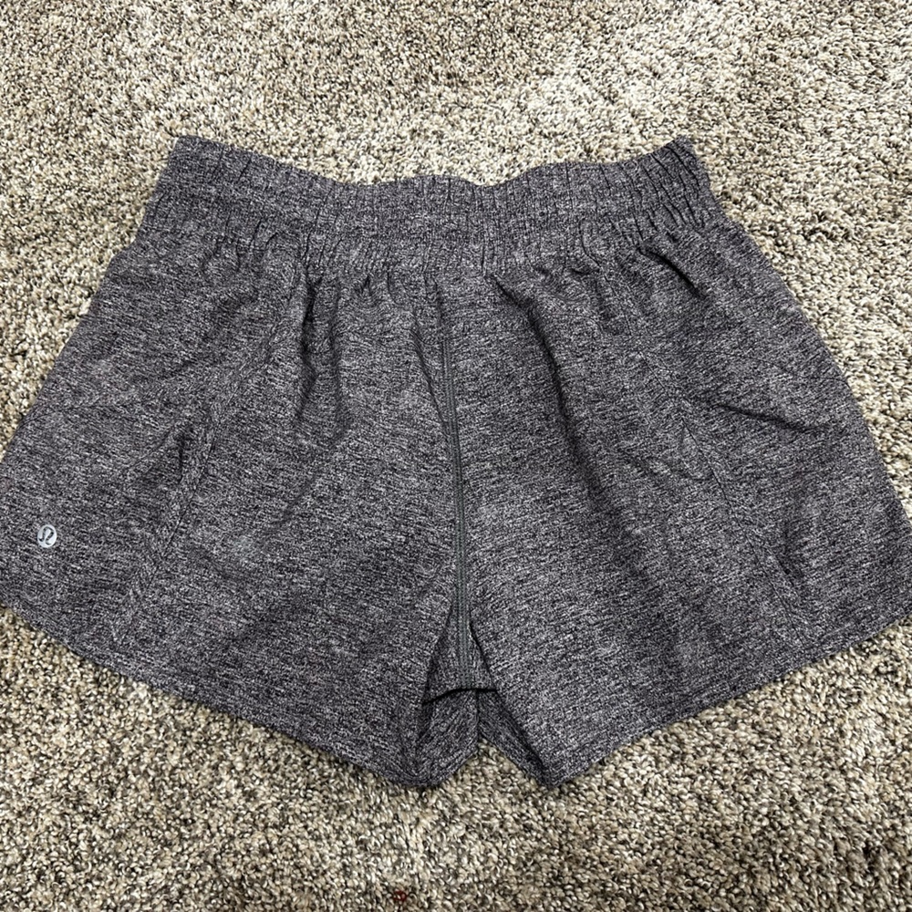 Lululemon run track shorts. 3 inch